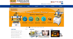 Desktop Screenshot of finecause.com