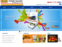 Tablet Screenshot of finecause.com